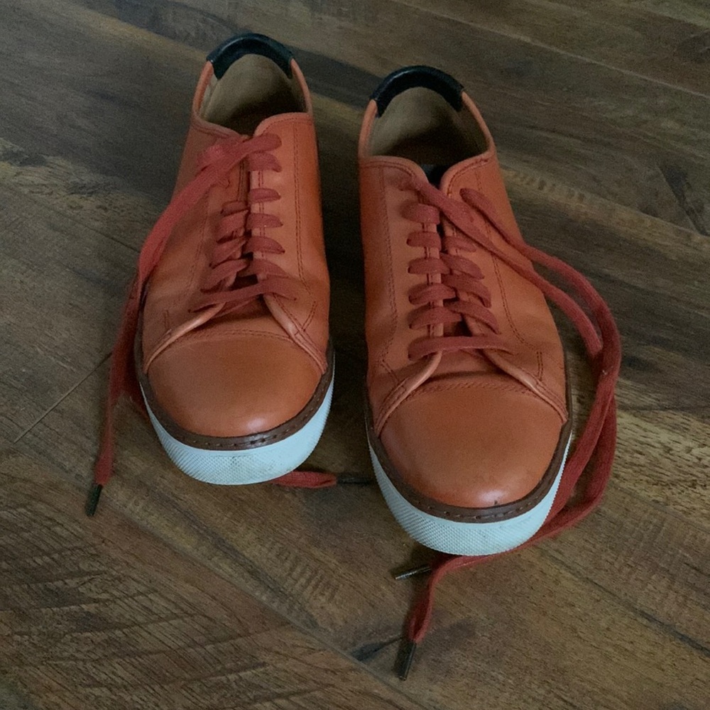 Men’s 10 leather Coach sneakers